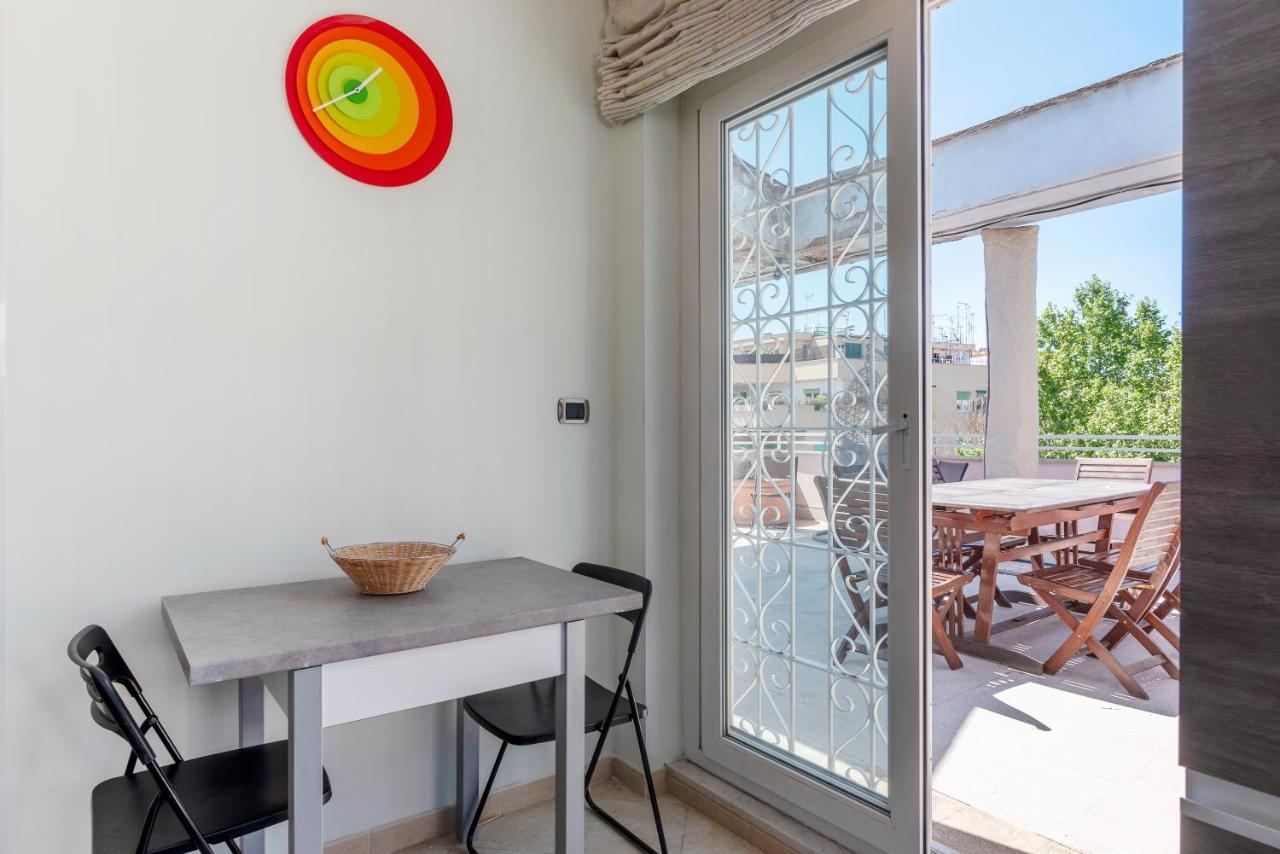 Piazza Bologna Terrace Apartment Рим Экстерьер фото