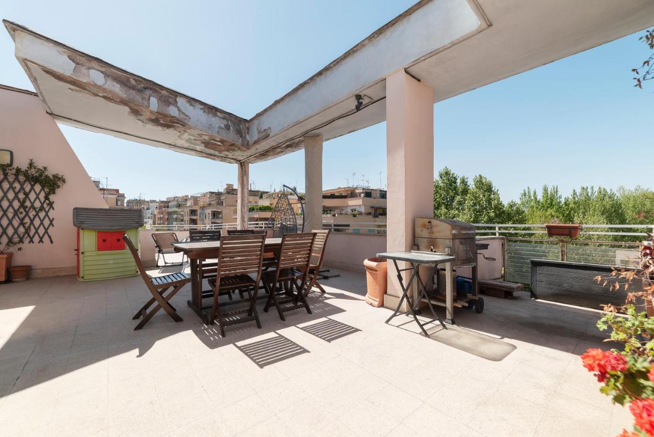 Piazza Bologna Terrace Apartment Рим Экстерьер фото